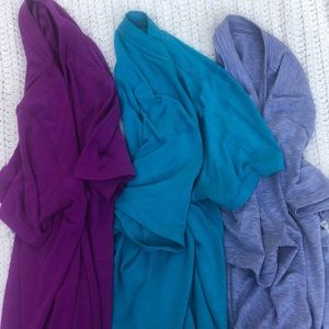 GapFit SET OF 3 Vneck tees